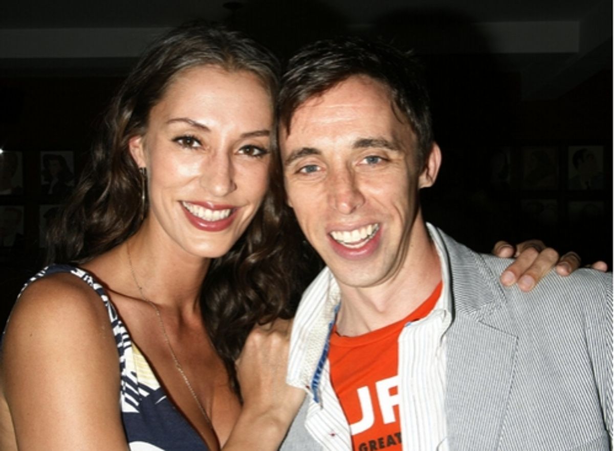 Sarah Gettelfinger and Kevin Cahoon at 'GYPSY' Laura Benanti Joins the Elite Sardi's Wall