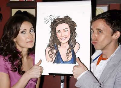 Laura Benanti and Kevin Cahoon
 Photo