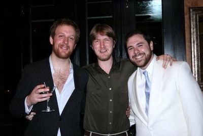 Director Geordie Broadwater, playwright James Carmichael, and Babel Theatre Project's Photo