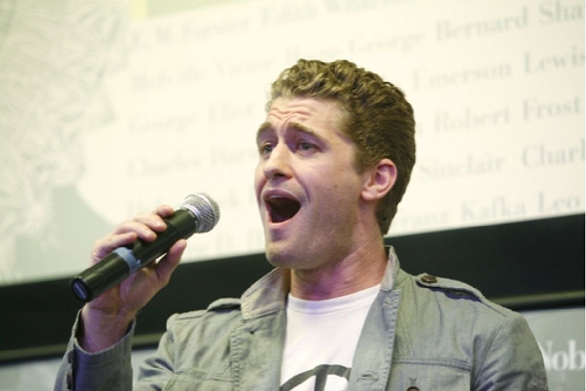 Matthew Morrison
 at 