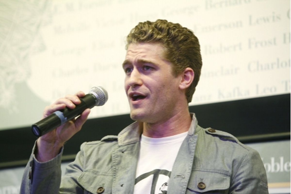Matthew Morrison
 at 