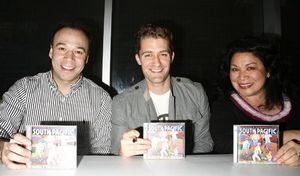 Danny Burstein,Matthew Morrison, and Loretta Ables Sayre @ BroadwayWorld Danny Burstein,Matthew Morrison, and Loretta Ables Sayre Photo
