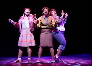 Badia Farha (Crystal), Montego Glover (Chiffon), and Angela Grovey (Ronnette)  Photo