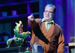 Audrey 2 and Jared Gertner (Seymour)  Photo