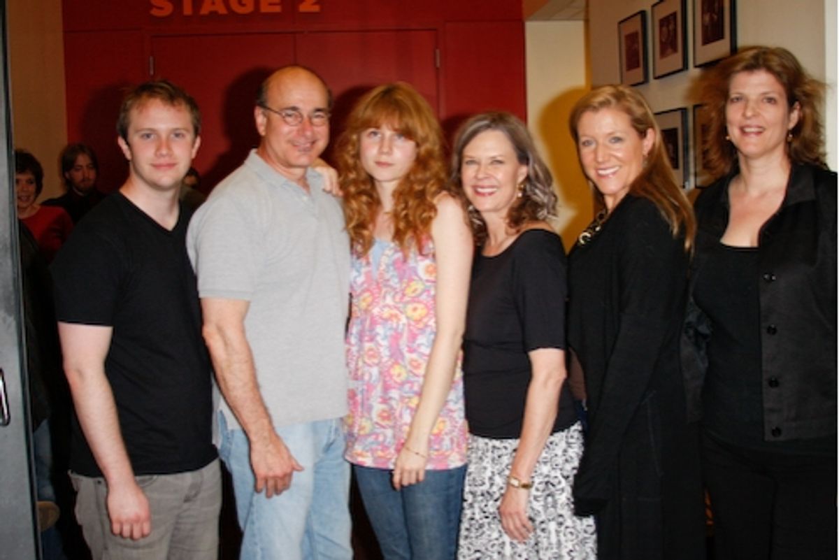 Jonathan Clem, Peter Friedman, Annie Baker, JoBeth Williams, Mary McCann, Karen Kohlhass at 