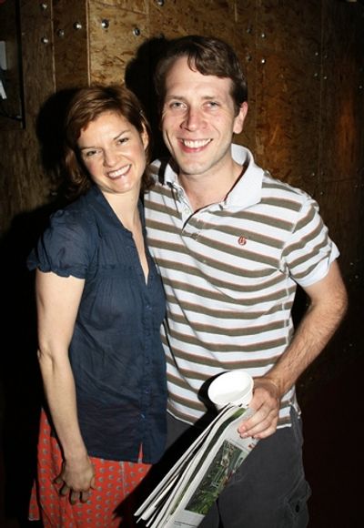 Jeremy Webb and Mary Bacon
 Photo