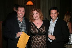 Stephen Bourneuf (Associate Choreographer), Lisa Cooney (Director of Education) and V Photo