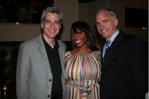 Mark Waldrop (Director), Badia Farha and Mark S. Hoebee @ BroadwayWorld Mark Waldrop (Director), Badia Farha and Mark S. Hoebee Photo