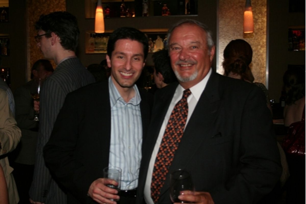 Vince Pesce with his father Vince Pesce
 at 