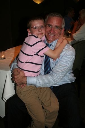 Stephen Hoebee-Elardo with his dad Mark S. Hoebee Photo