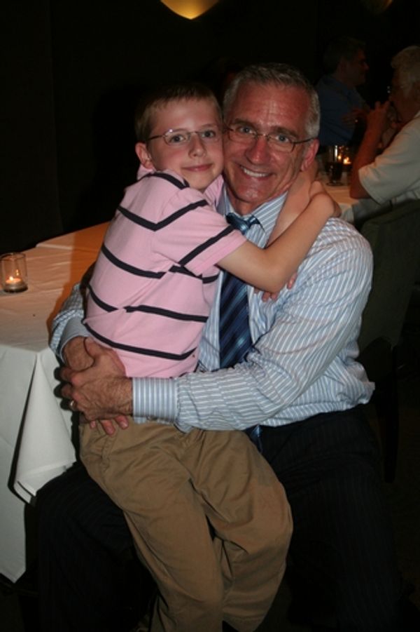 Stephen Hoebee-Elardo with his dad Mark S. Hoebee Photo