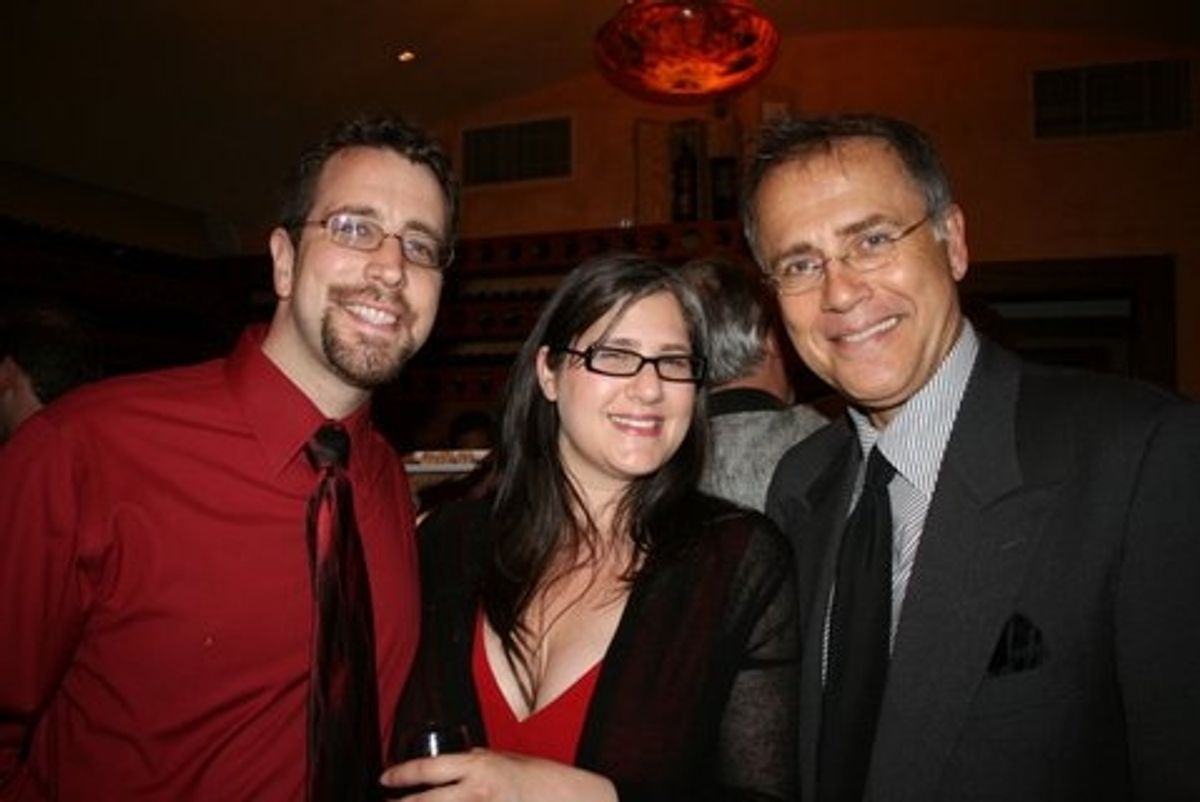 Max Evjen , Megan K. Halpern, and Mark Pinter at 