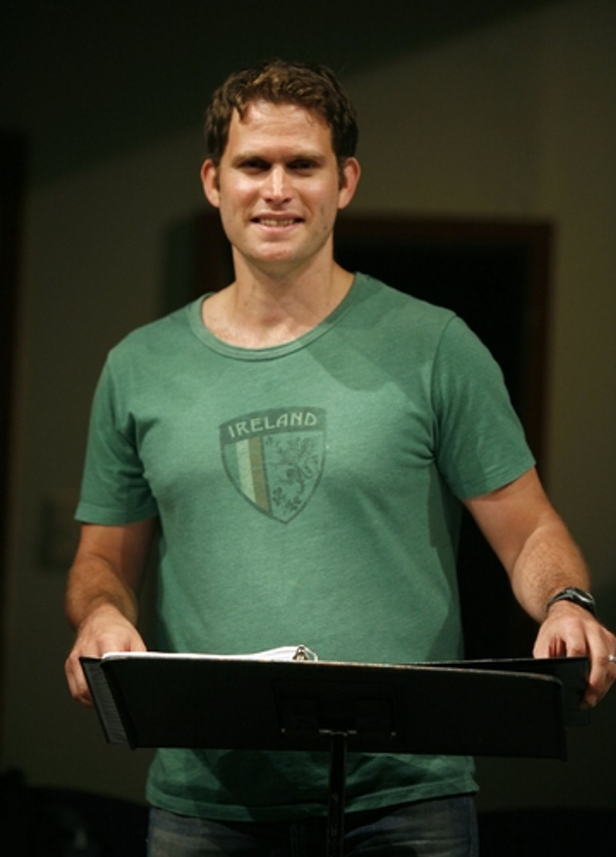 Steven Pasquale at MCC Theater Neil LaBute Reading of FAT PIG