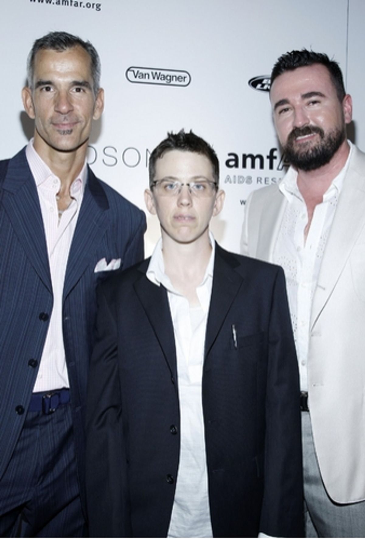 Jerry Mitchell, Julie Davids and Chris Salgardo
 at 