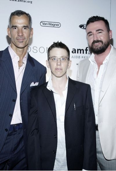 Jerry Mitchell, Julie Davids and Chris Salgardo
 Photo