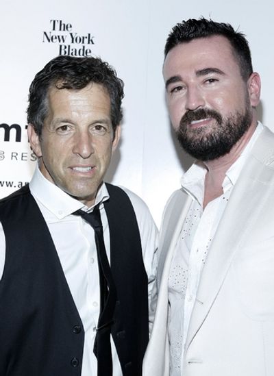 Kenneth Cole and Honoree Chris Salgardo
 Photo