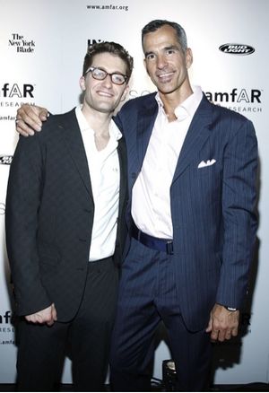 Jerry Mitchell and Matthew Morrison
 Photo