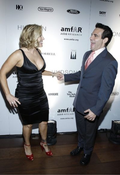 Taylor Dayne and Mario Cantone
 Photo