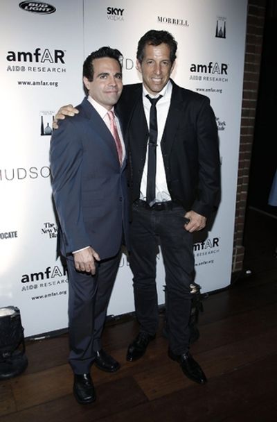 Mario Cantone and Kenneth Cole
 Photo