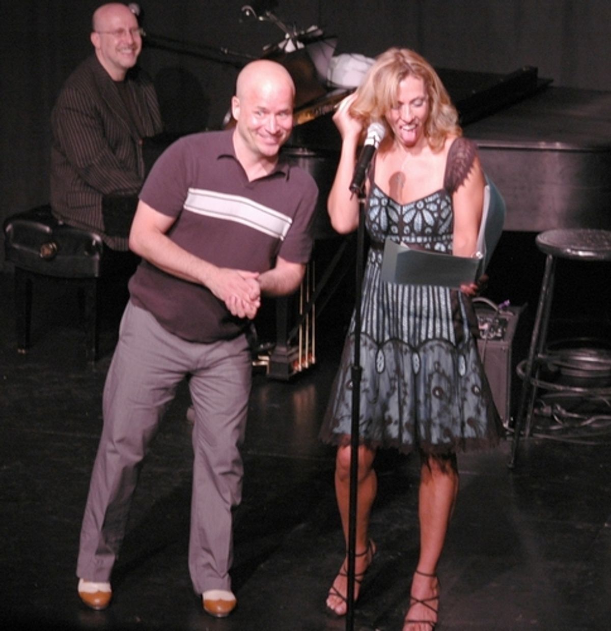 Michael Arnold and Amanda Green continuing 'Moses Supposes' at Comden & Green's New York!