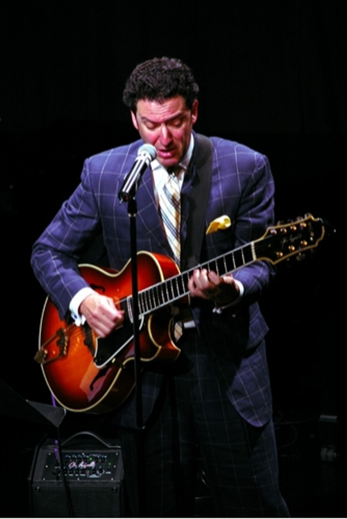 John Pizzarelli singing 'Lucky to be Me' at Comden & Green's New York!