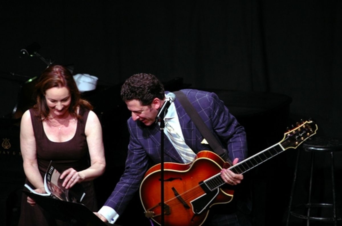 Jessica Molaskey and John Pizzarelli singing 'Just in Time' at Comden & Green's New York!
