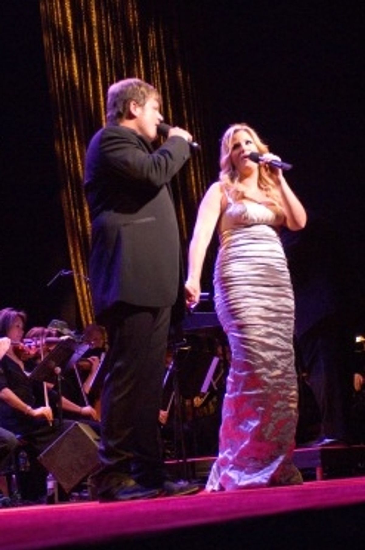 Rob Evan and Trisha Yearwood at 