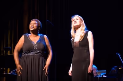 Capathia Jenkins and Lauren Kennedy  Photo