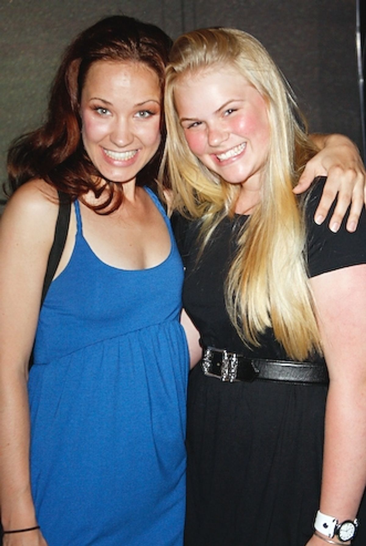 Sierra Boggess and Belle Aykroyd at 