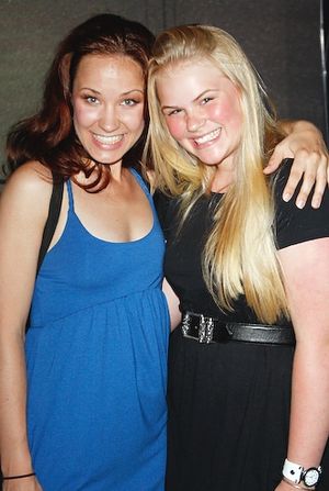 Sierra Boggess and Belle Aykroyd Photo
