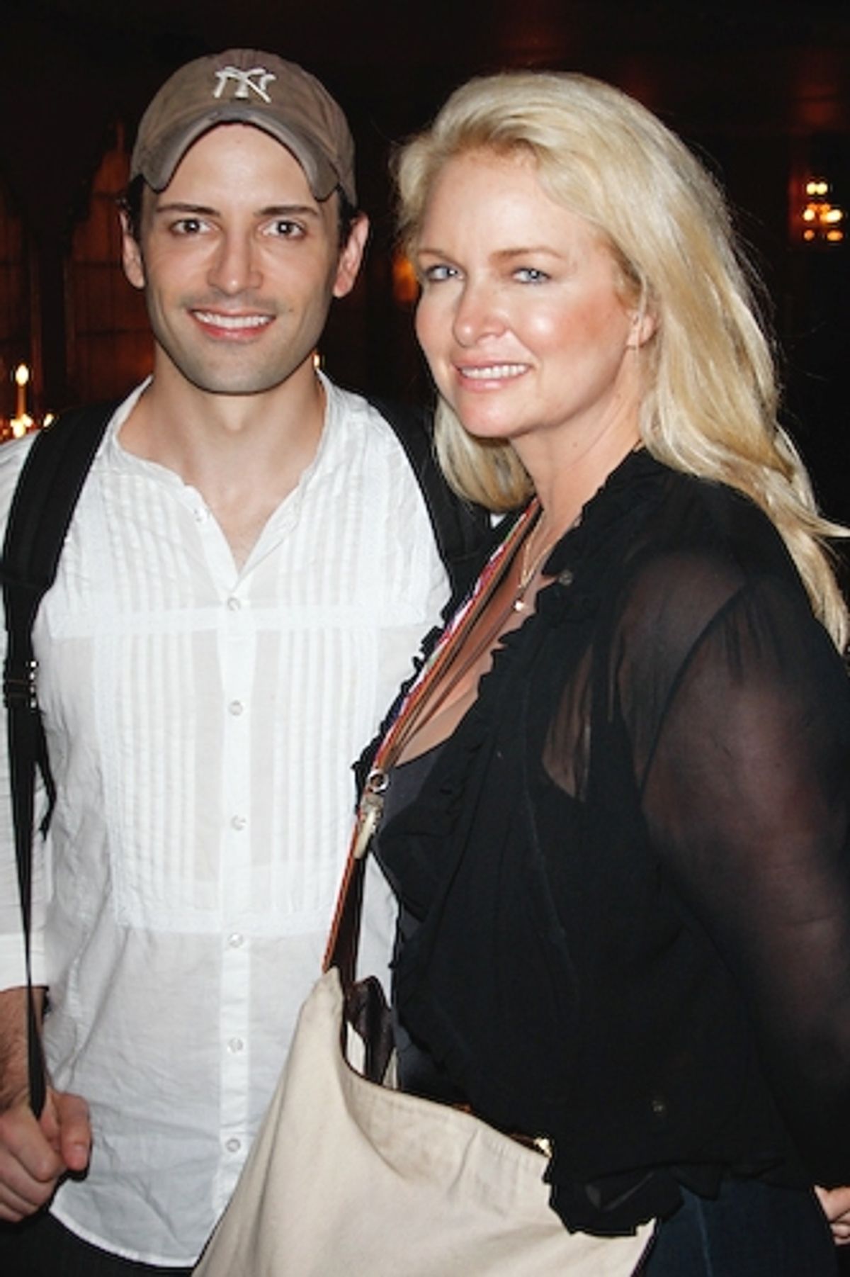 Sean Palmer and Donna Dixon at 