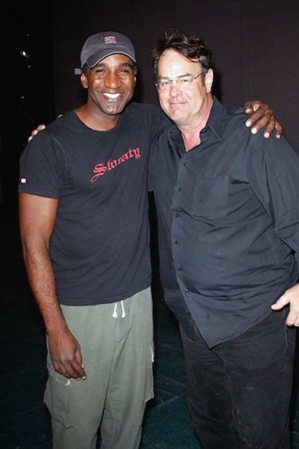 Norm Lewis and Dan Aykroyd Photo