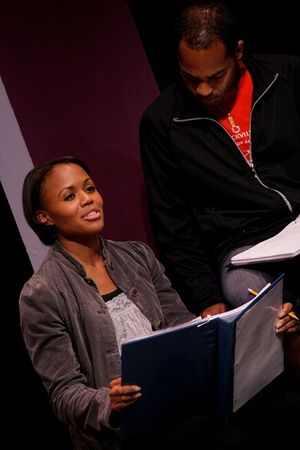 Nikki RenÃ�'Â©e Daniels and Brandon Victor Dixon Photo