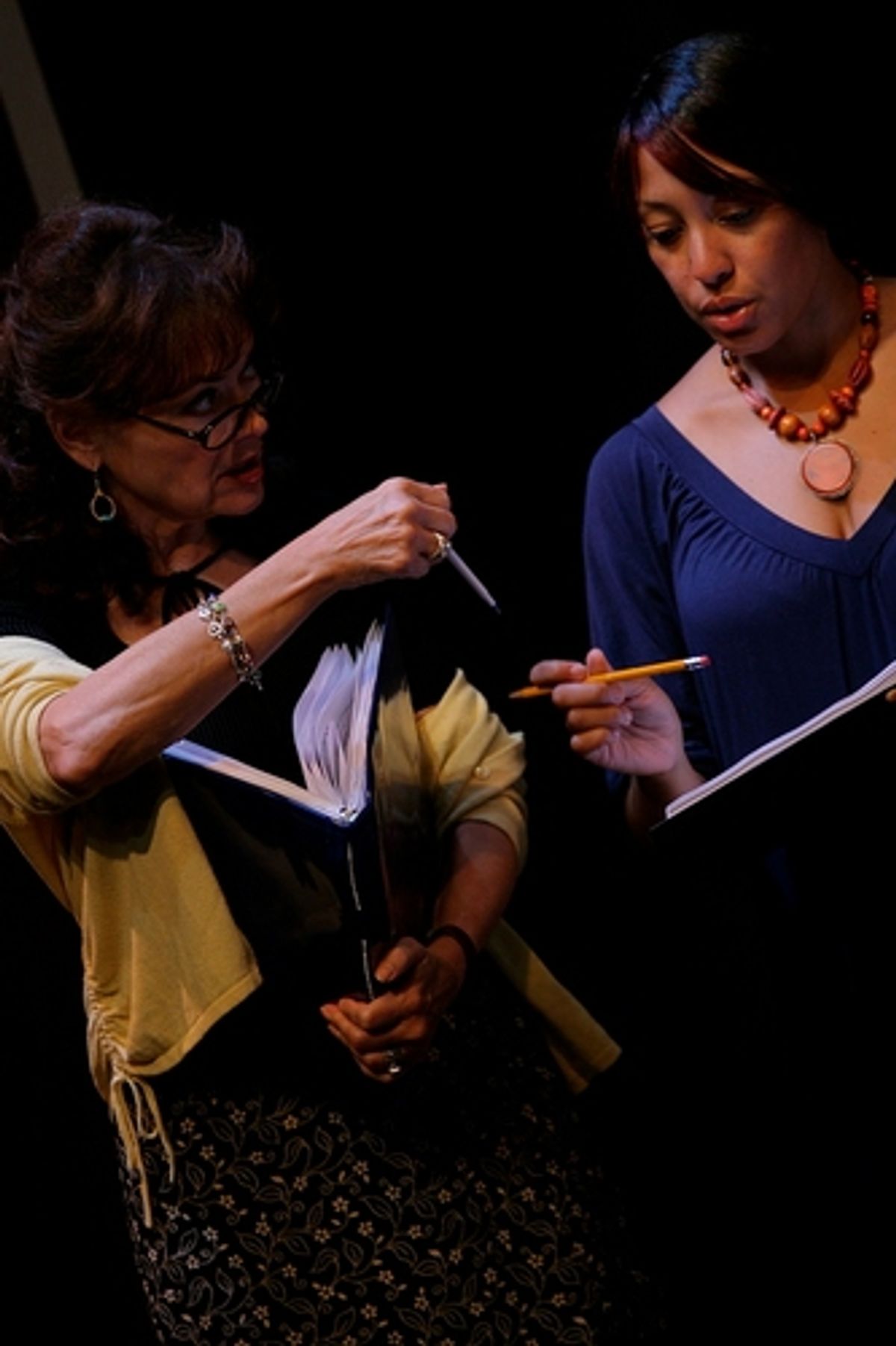 Linda Hart and Wendy Fox at 