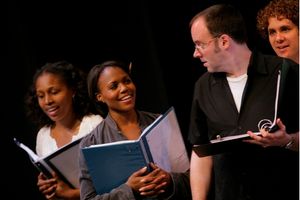 Wendy Fox, Nikki RenÃ'Â©e Daniels, Joe Cassidy, and Christopher Sergeeff Photo