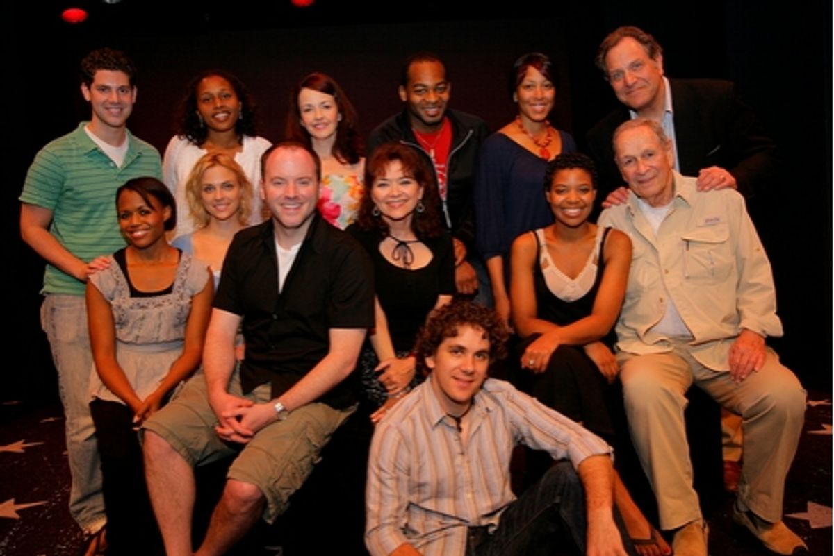 Cast Photo:  Back row:  Max Quinlan, Jasmin Walker, Michele Ragusa, Brandon Victor Dixon, Wendy Fox, Bob Ari; Second Row:  Nikki RenÃ'Â©e Daniels, Kelly Sullivan, Joe Cassidy, Linda Hart, Chasten Harmon, Larry Keith; Front:  Christohper Sergeeff at 