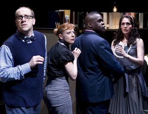 Michael Puzzo, Elizabeth Canavan, Craig "muMs" Grant and Yetta Gottesman Photo