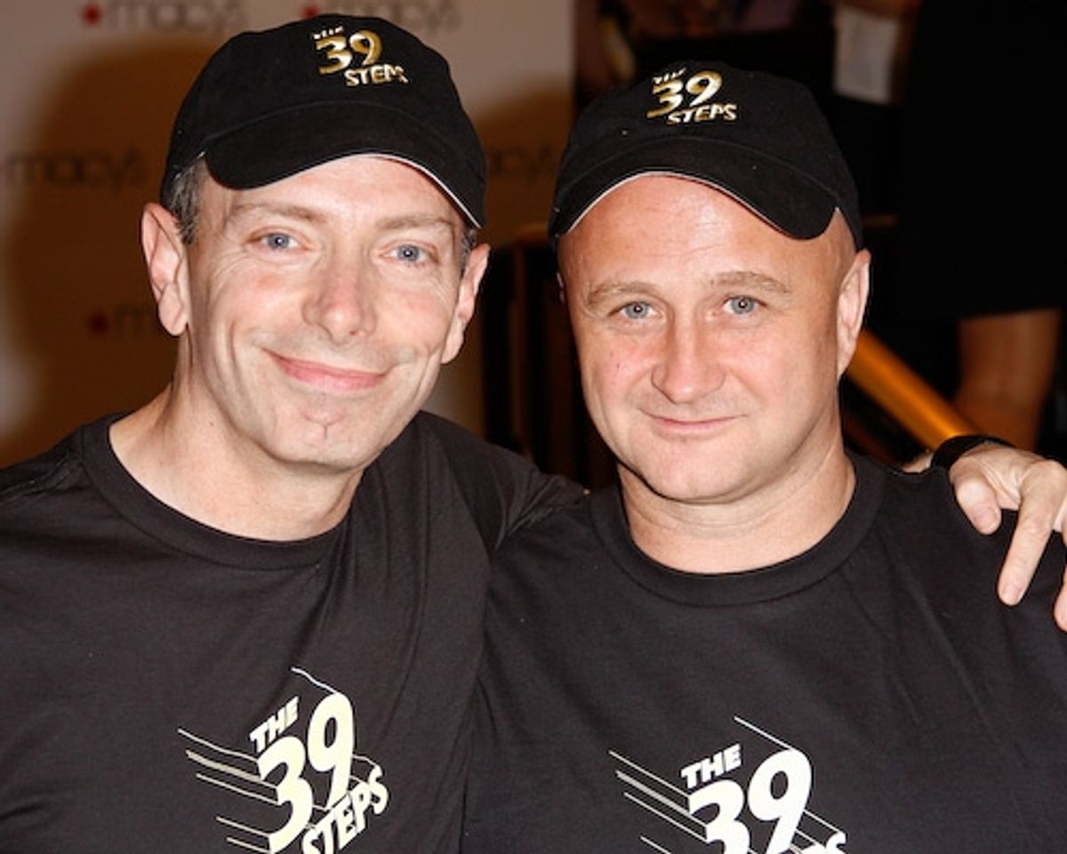 Arnie Burton and Cliff Saunders at 