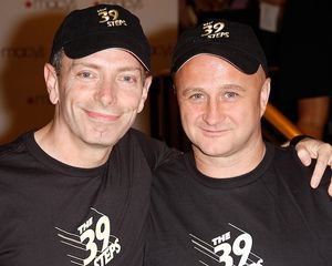 Arnie Burton and Cliff Saunders @ BroadwayWorld Arnie Burton and Cliff Saunders Photo