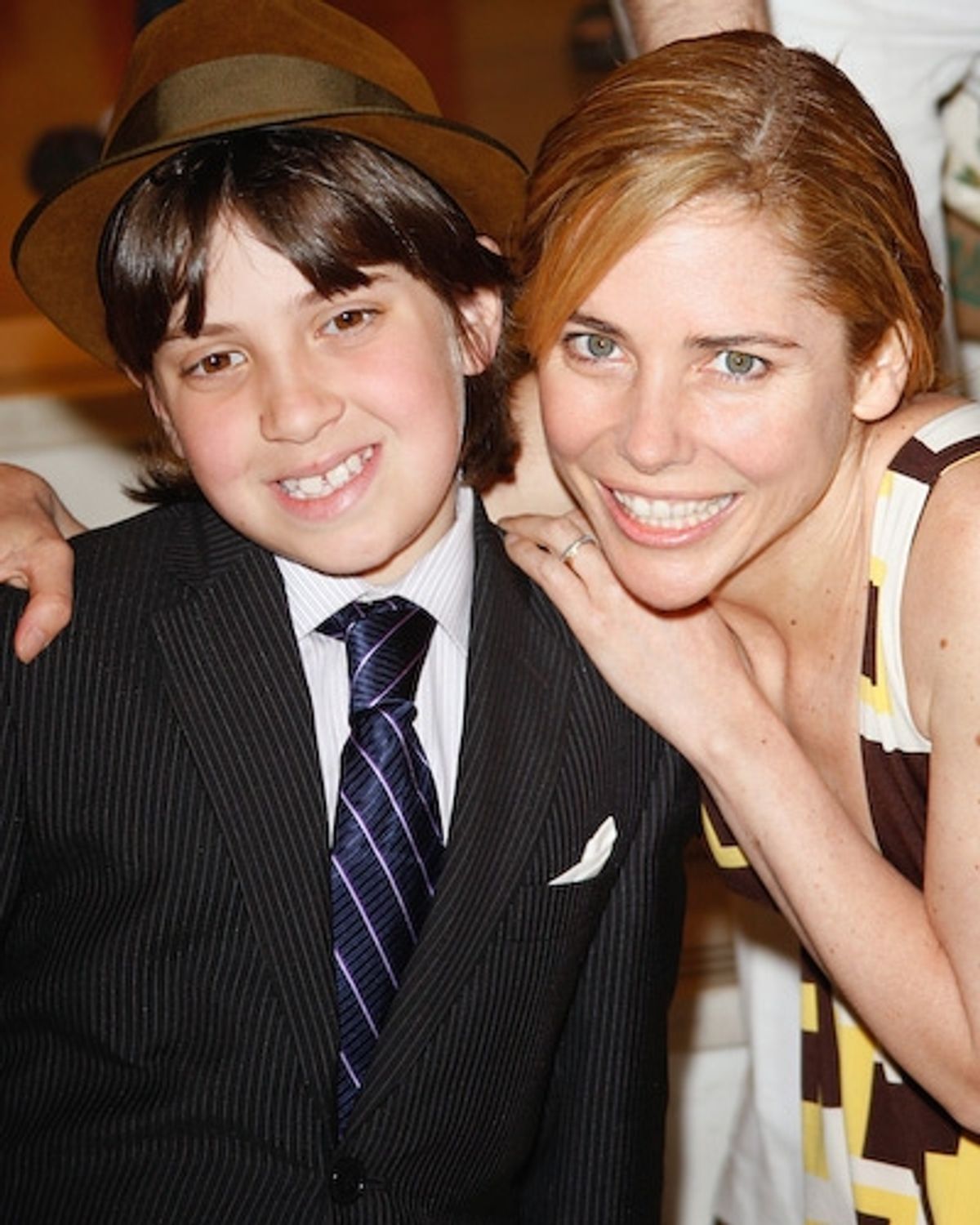 Cubby Bernstein and Kerry Butler at Macy's Hosts 'Sing For Your Tony Tickets'