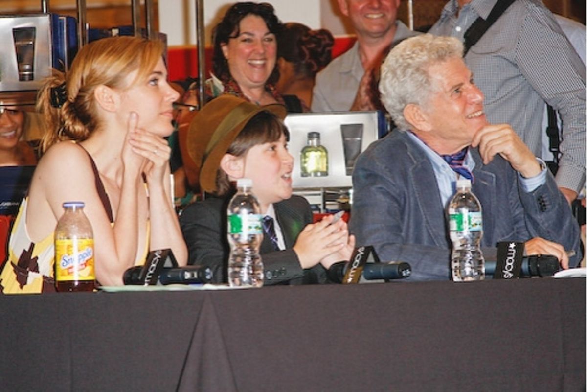 Kerry Butler, Cubby Bernstein, and Tony Roberts at Macy's Hosts 'Sing For Your Tony Tickets'