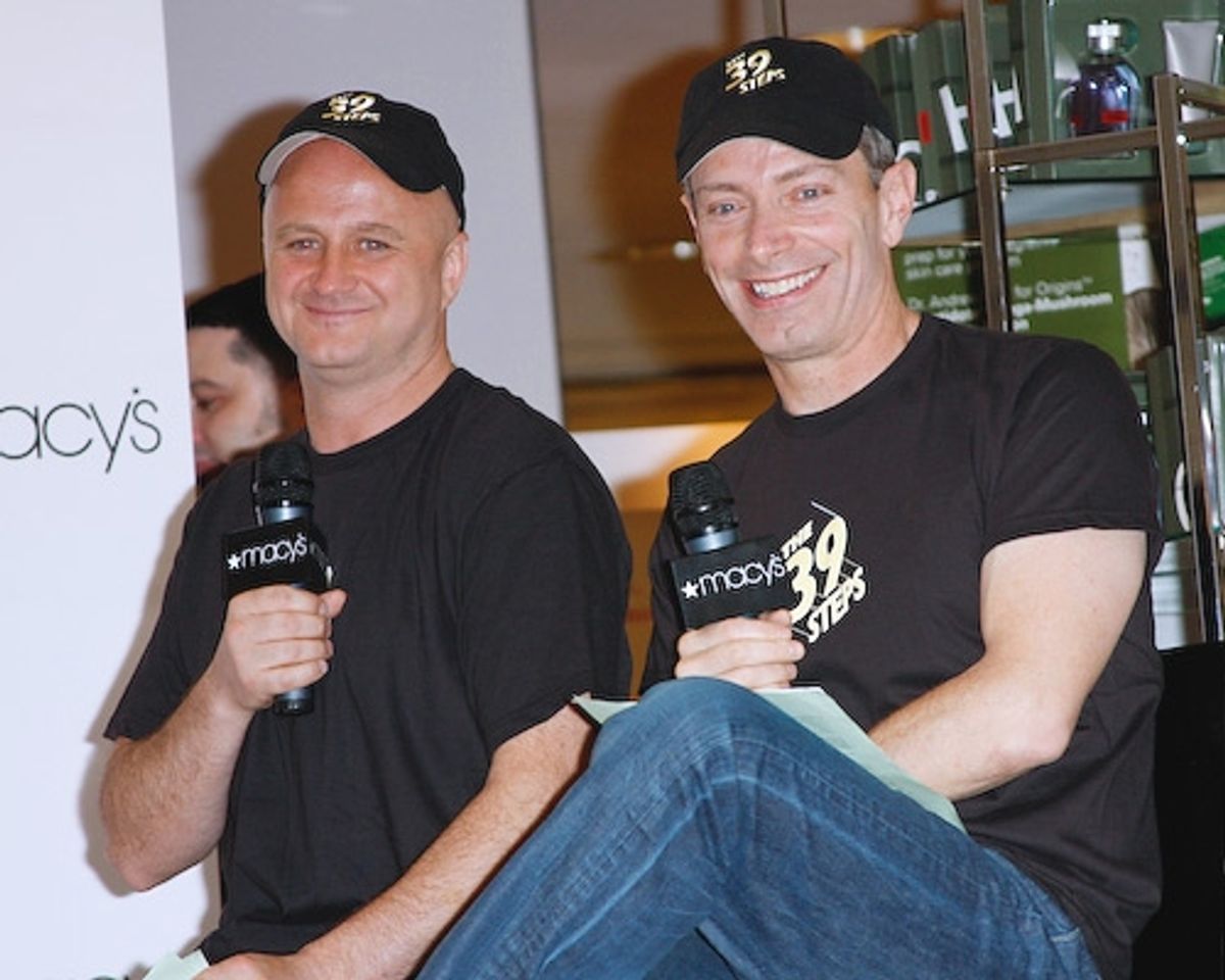 Cliff Saunders and Arnie Burton at 