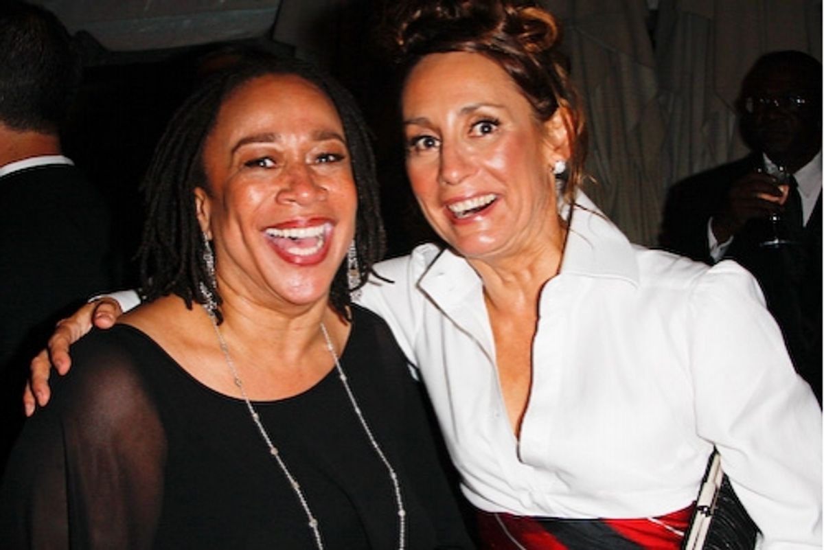 S. Epatha Merkerson and Laurie Metcalf at 