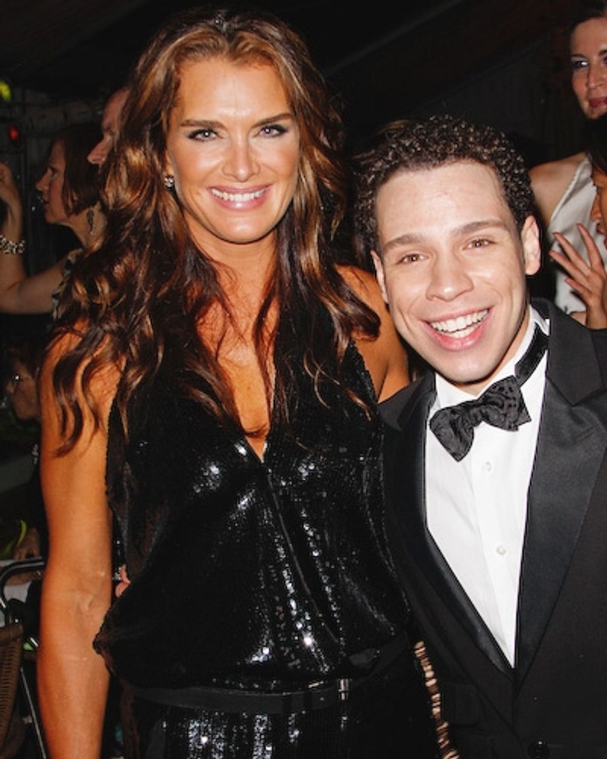 Brooke Shields and Robin de Jesus at 