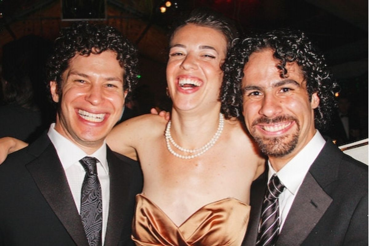 Thomas Kail, Quiara Alegria Hudes, and Alex Lacamoire at 