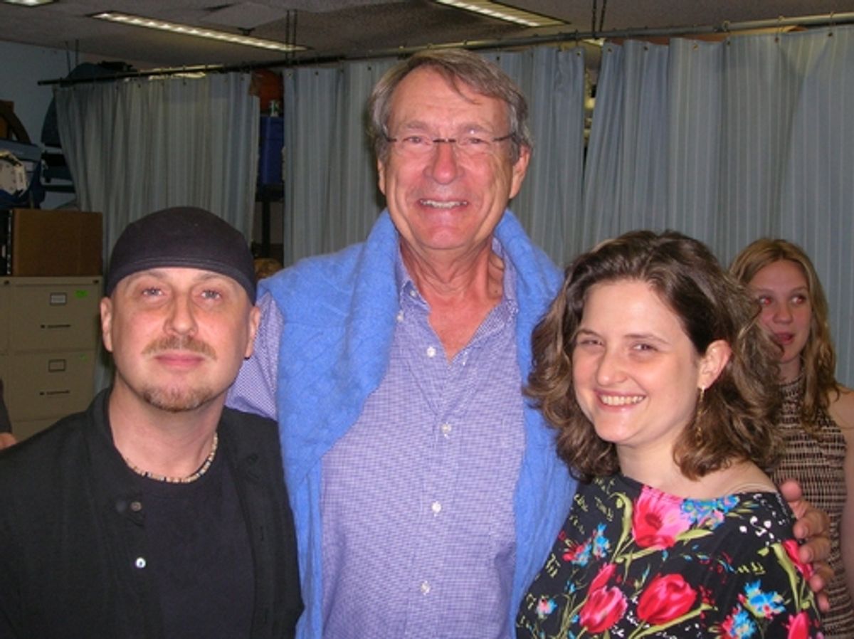 Music Director Steven Marzullo, Chairman of the Board David McCoy, Director Annette Jolles at 