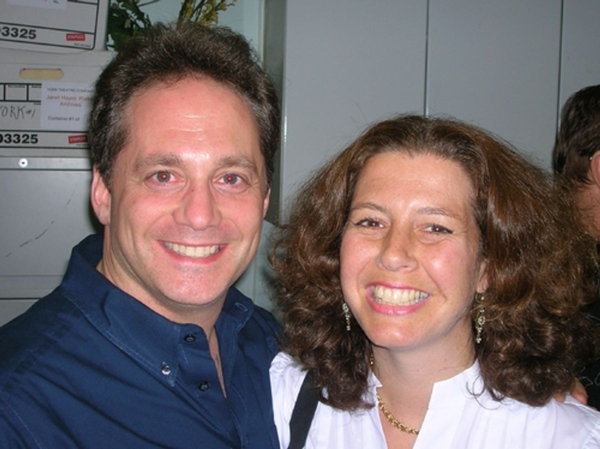 Laurence Holzman and Felicia Needleman at 
