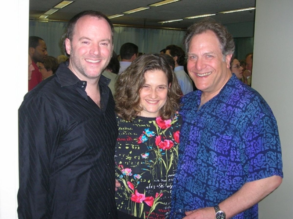 Joe Cassidy, Annette Jolles and Bob Ari at 