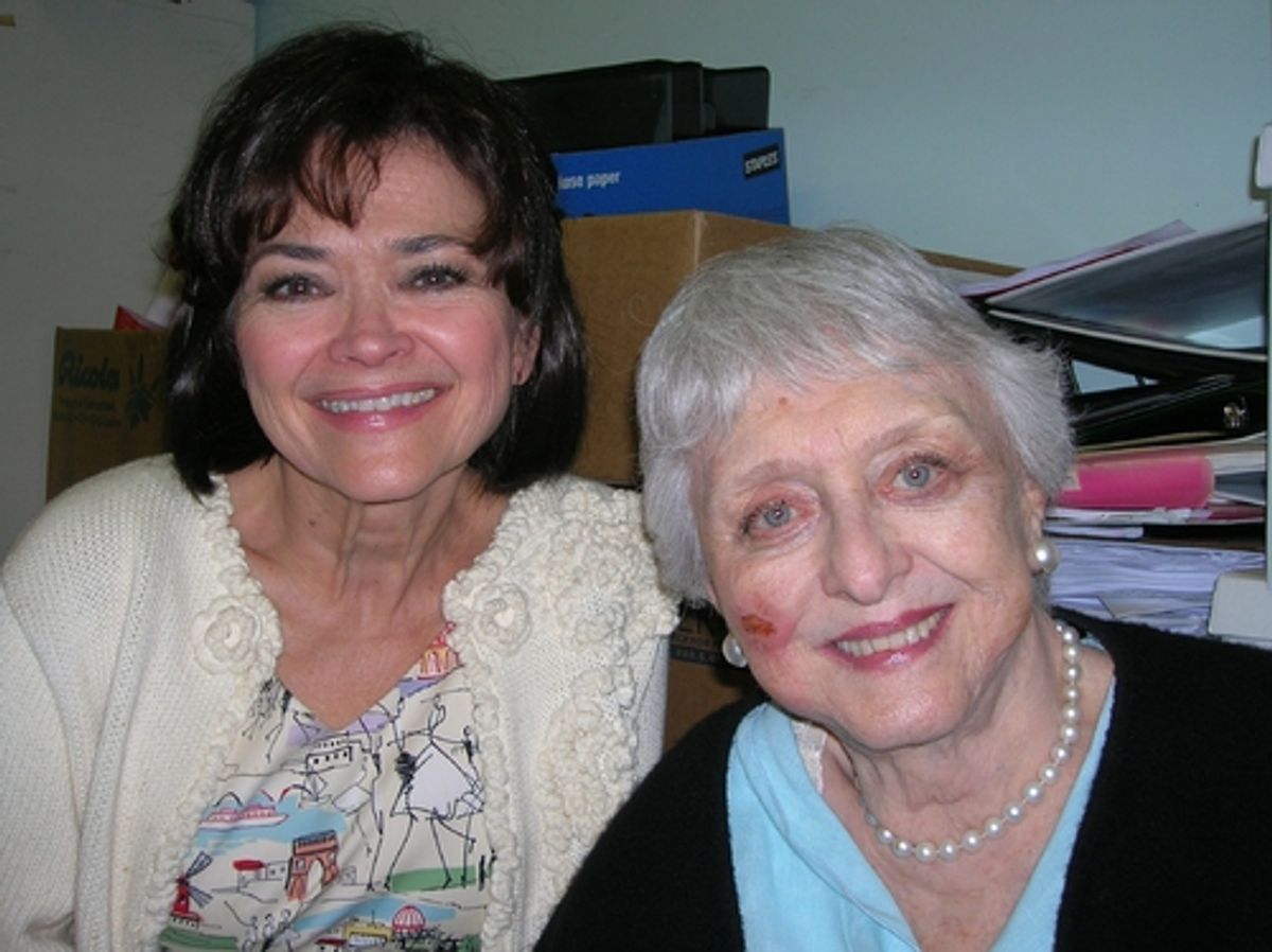   Linda Hart and Celeste Holm at 