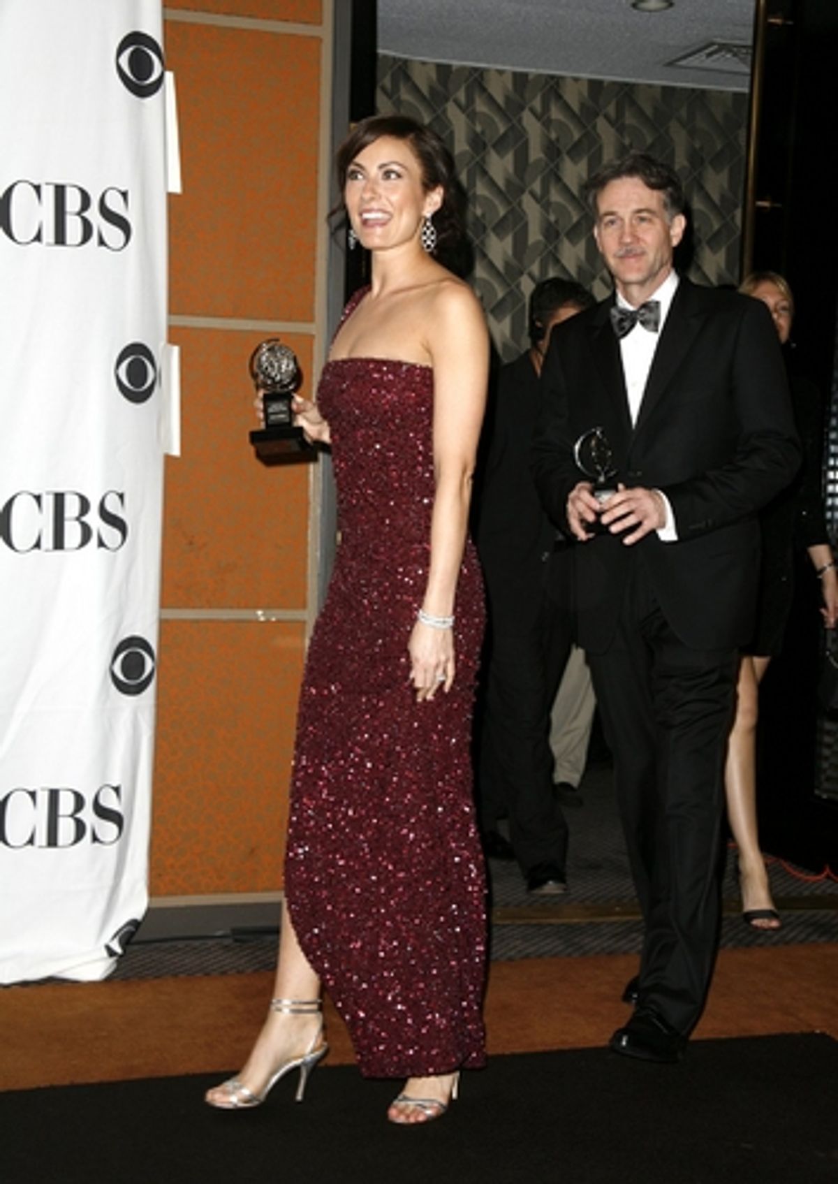 Laura Benanti and Boyd Gaines at 